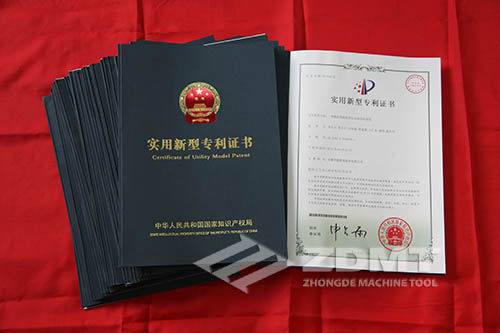 中德機(jī)床剪板機(jī)、折彎?rùn)C(jī)再獲35項(xiàng)國(guó)家專(zhuān)利